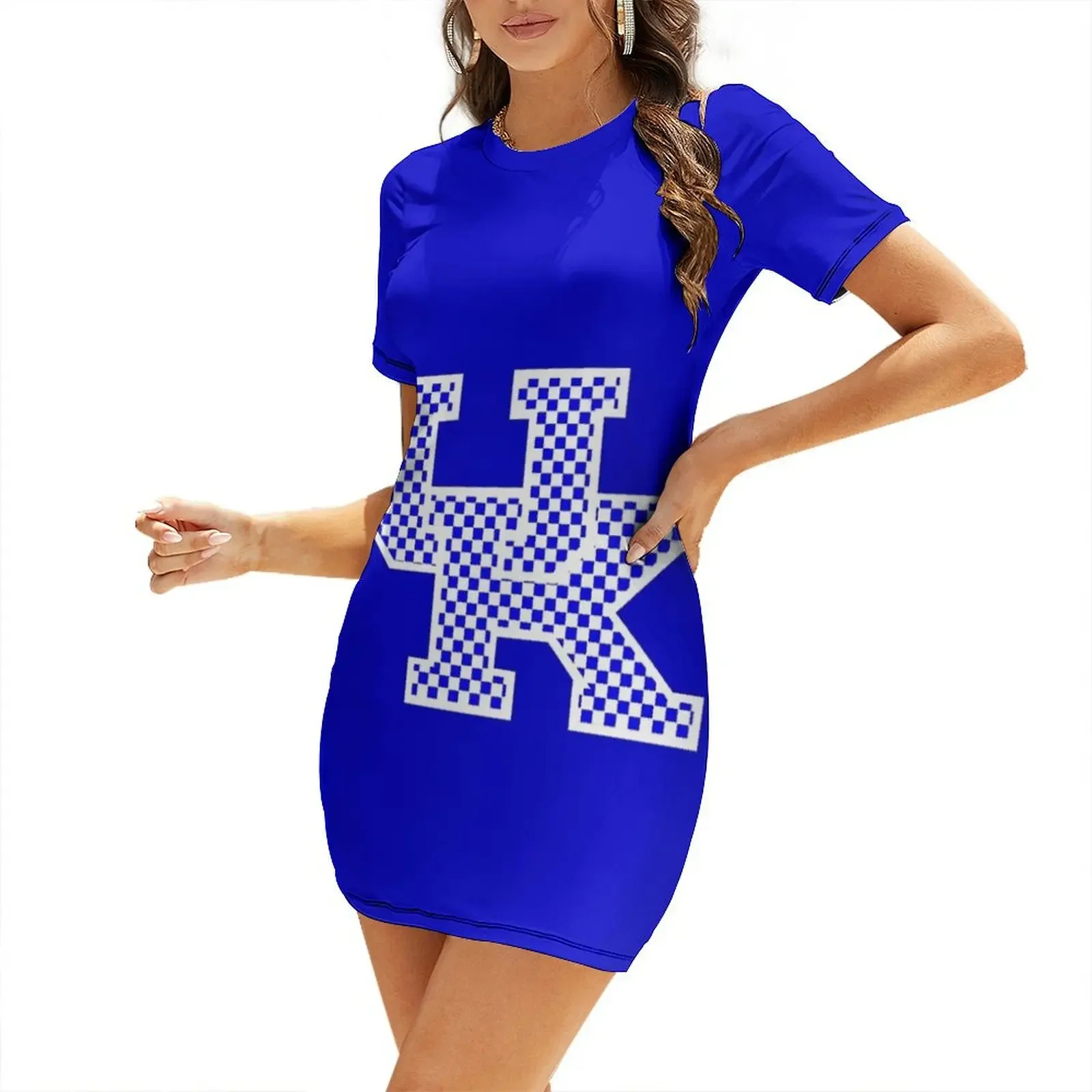 Summer Clothing Uk - UK logo Short-Sleeved Dress dresses for