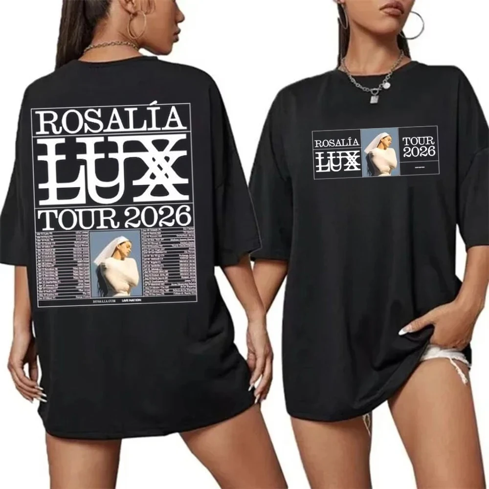 Summer Clothing Websites - ROSALIA LUX Tour 2026 T-SHIRT 2026