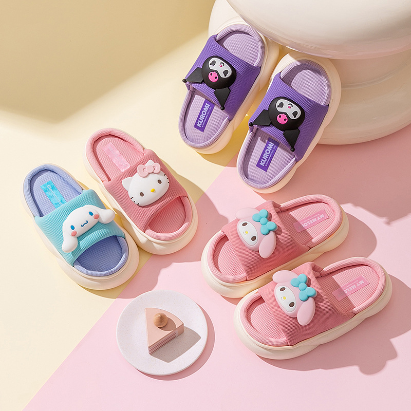 Japan Summer Festival Clothing - Cartoon My Melody Girls Summer Slippers