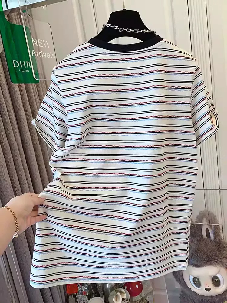 Unisex Pure Cotton Striped Sho - огляд і ціна Summer Clothing Outlet