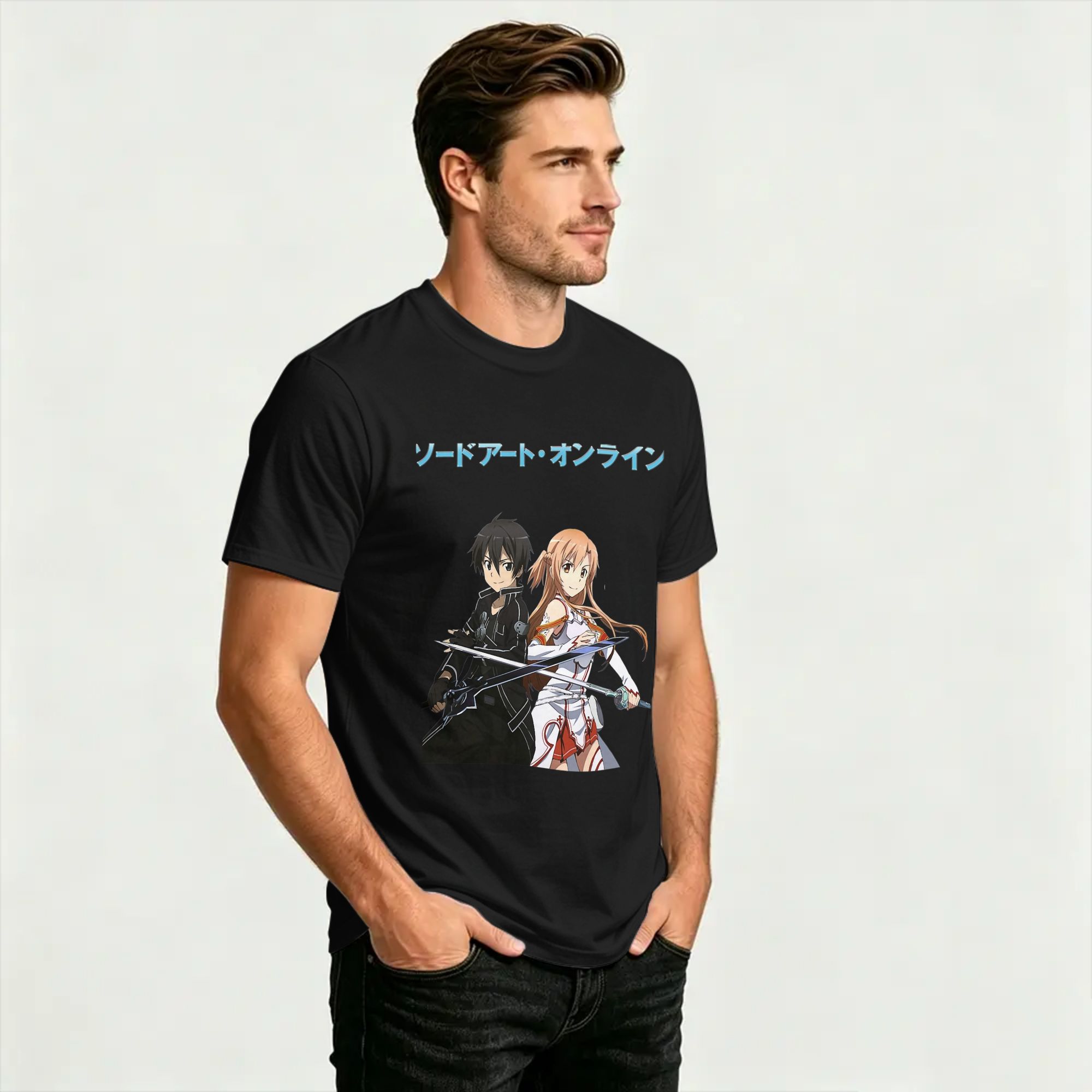 Anime Sword Art Online Cotton  - огляд і ціна Summer Clothing Online