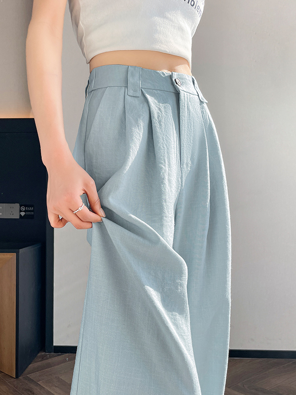High Waist Linen Wide Leg Pant - огляд і ціна Summer Clothing Deals