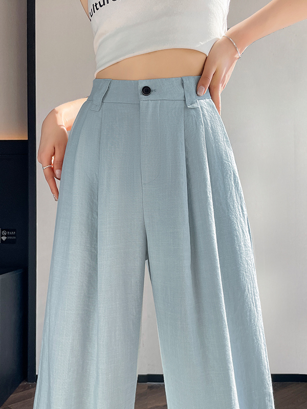 High Waist Linen Wide Leg Pant - огляд і ціна Summer Clothing Deals
