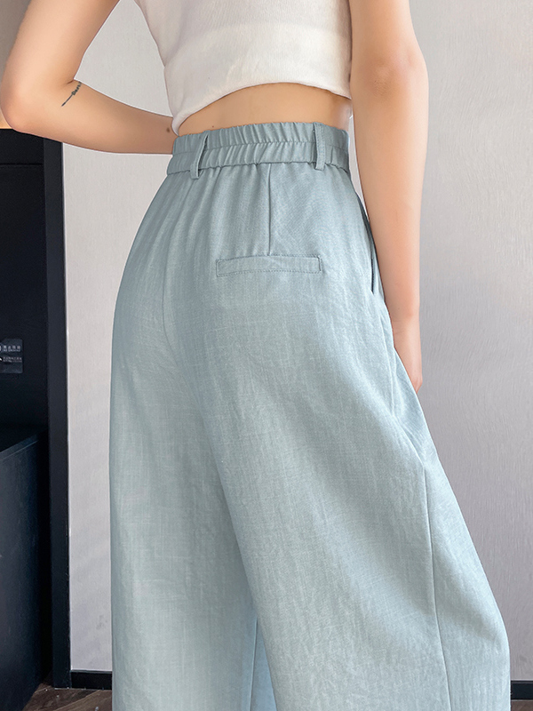 High Waist Linen Wide Leg Pant - огляд і ціна Summer Clothing Deals
