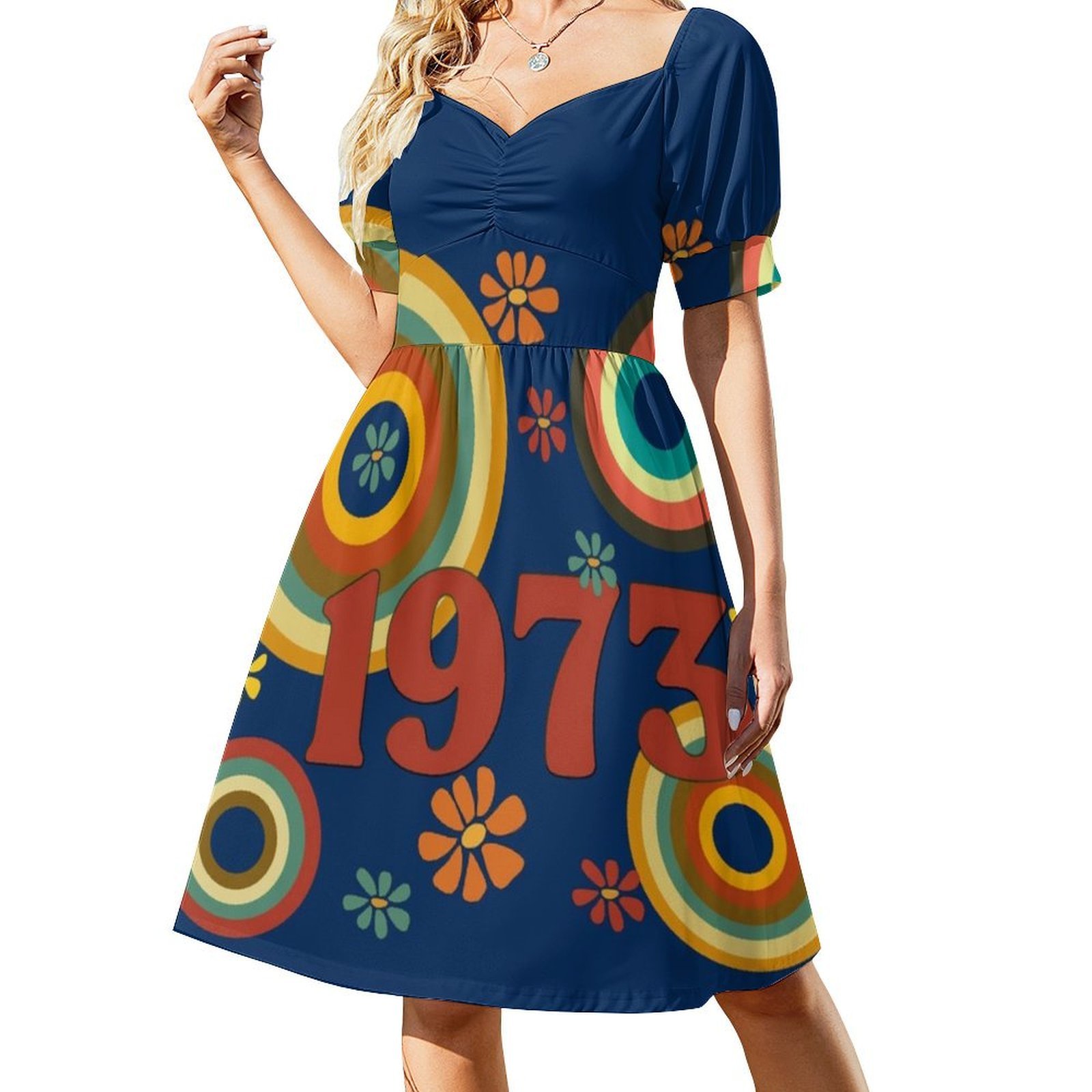 1973 Floral Smock Dress For Wo - огляд і ціна Summer Clothing Vibes