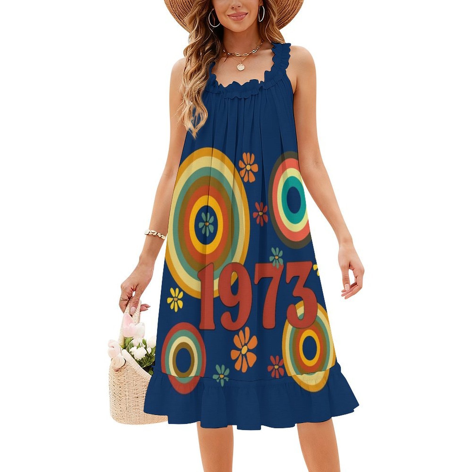 1973 Floral Smock Dress For Wo - огляд і ціна Summer Clothing Vibes