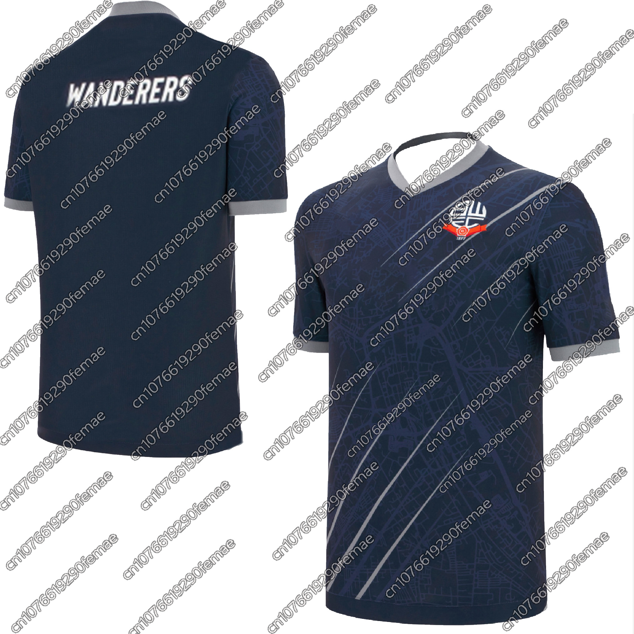 Bolton Style Football Soccer T - огляд і ціна Summer Clothing Uk