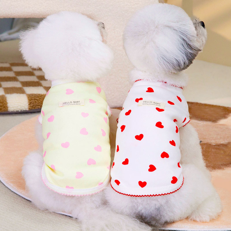 Yellow Red Dog Clothes Short S - огляд і ціна Xl Summer Clothing