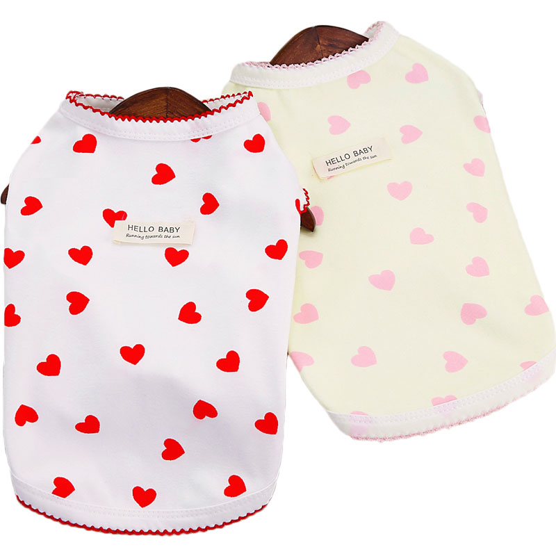 Yellow Red Dog Clothes Short S - огляд і ціна Xl Summer Clothing