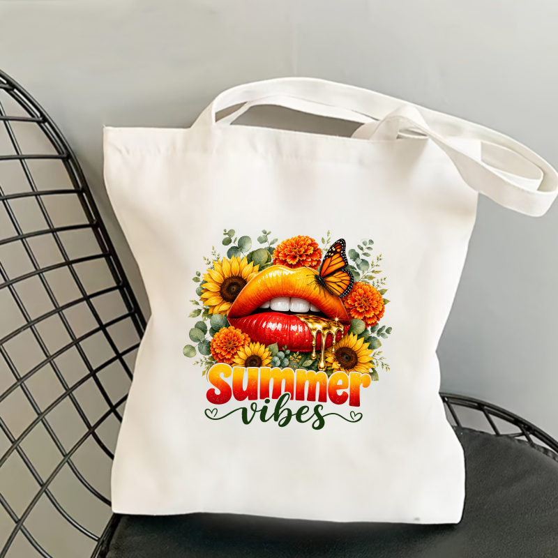 2PCS Colorful Lips Flowers But - огляд і ціна Summer Clothing Vibes