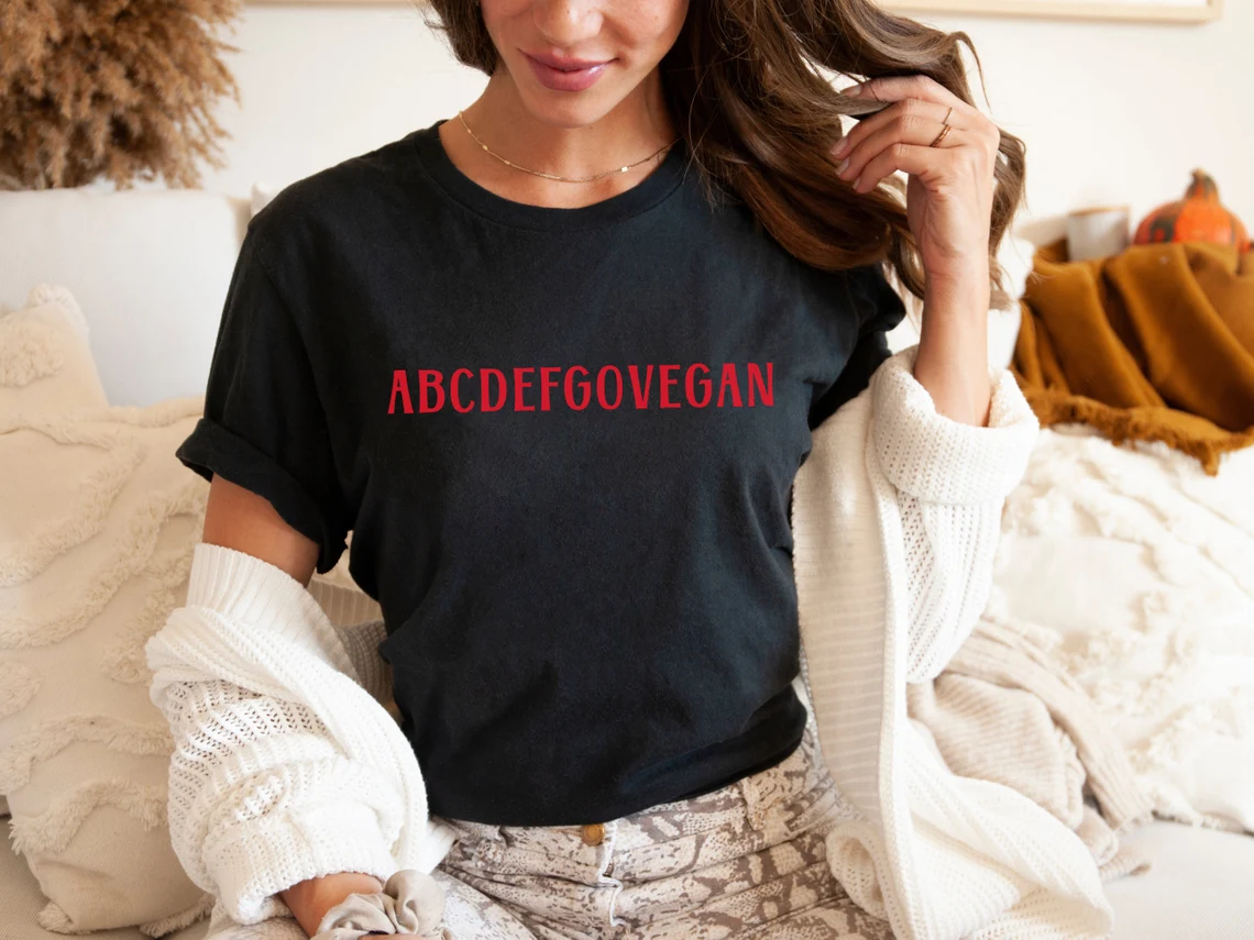 Skuggnas Go Vegan Funny Graphi - огляд і ціна Summer Clothing Vibes