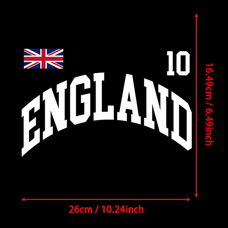 England Letter UK Iron-On Patc - огляд і ціна Summer Clothing Uk