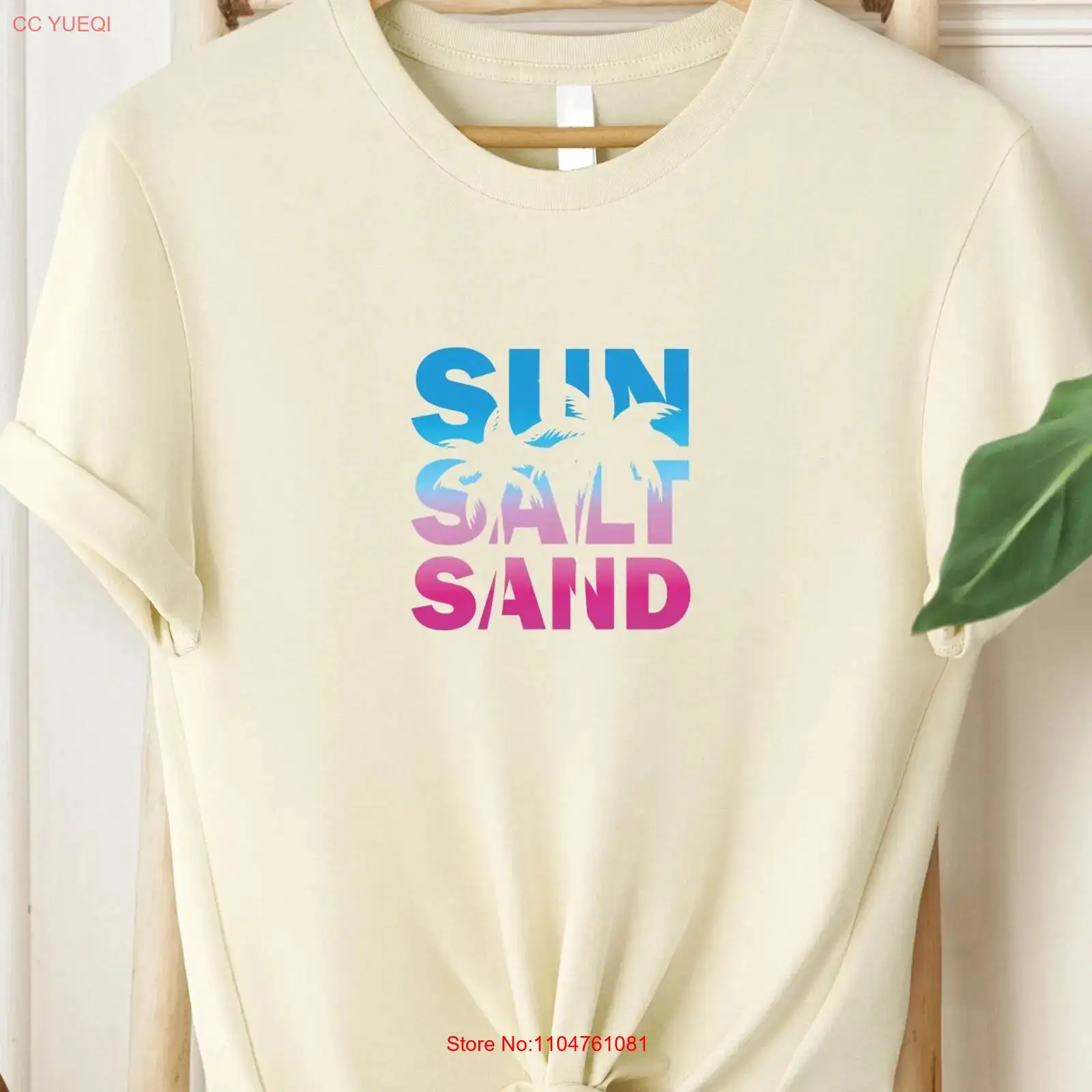 Sun Salt Sand T shirt Retro Su - огляд і ціна Summer Clothing Vibes