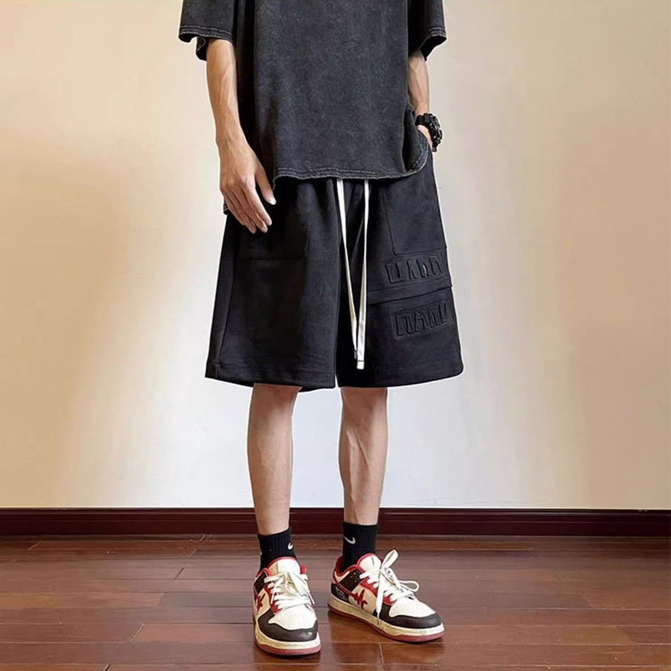 Men's Shorts Letter Splicing B - огляд і ціна Summer Clothing Deals