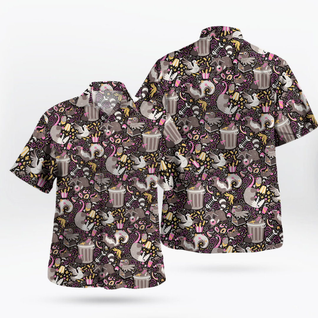 Trash Mammals Hawaiian Shirt R - огляд і ціна Summer Clothing Vibes