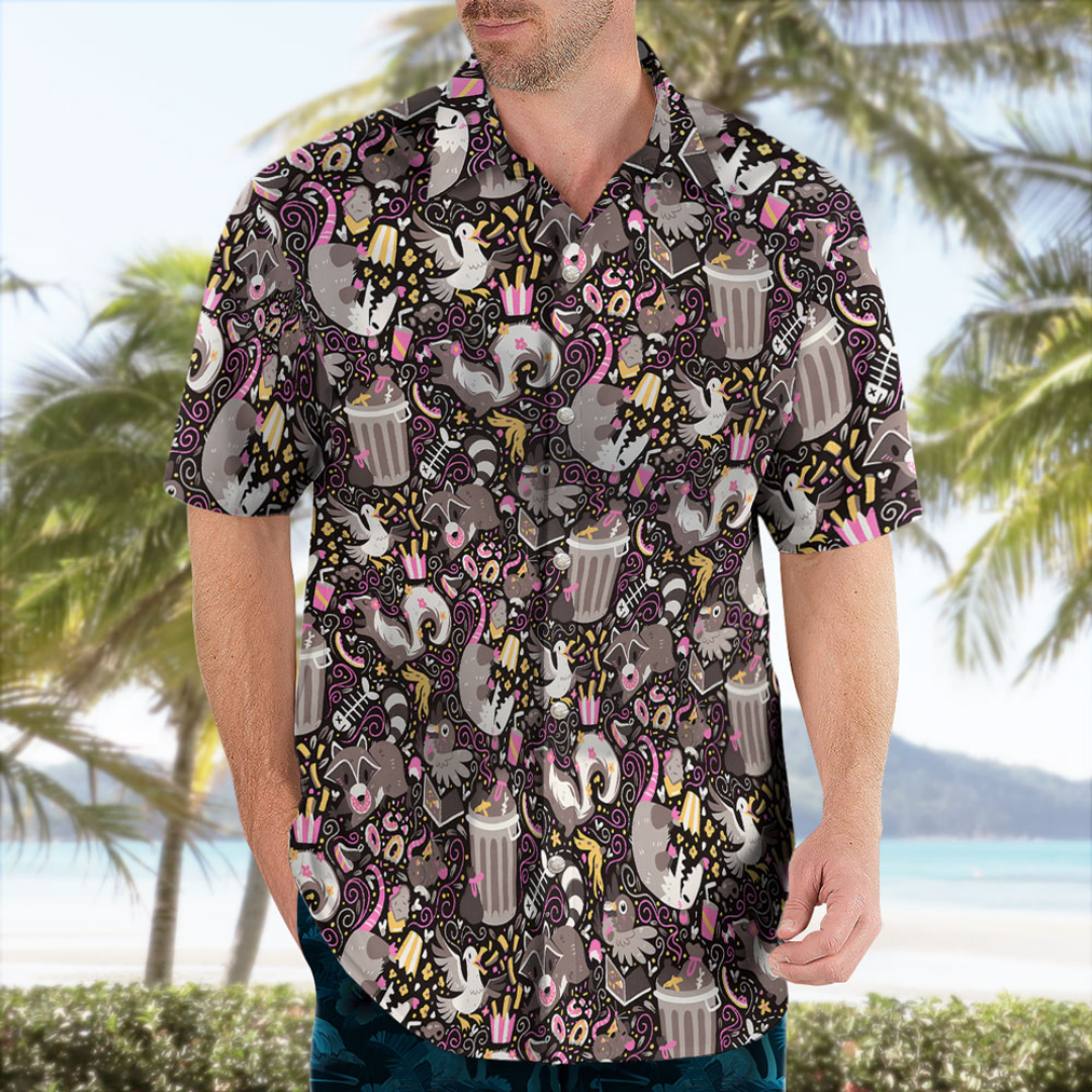 Trash Mammals Hawaiian Shirt R - огляд і ціна Summer Clothing Vibes