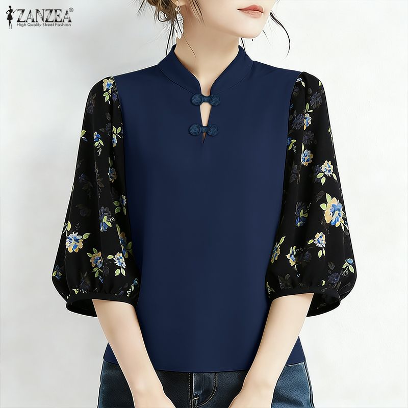 ZANZEA Elegant Woman Blouses F - огляд і ціна Summer De Clothing