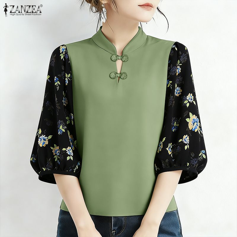 ZANZEA Elegant Woman Blouses F - огляд і ціна Summer De Clothing
