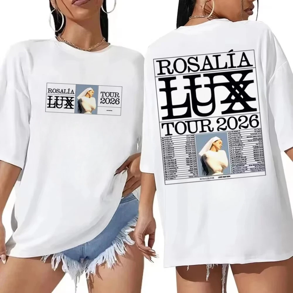 ROSALIA LUX Tour 2026 T-SHIRT  - огляд і ціна Summer Clothing Websites