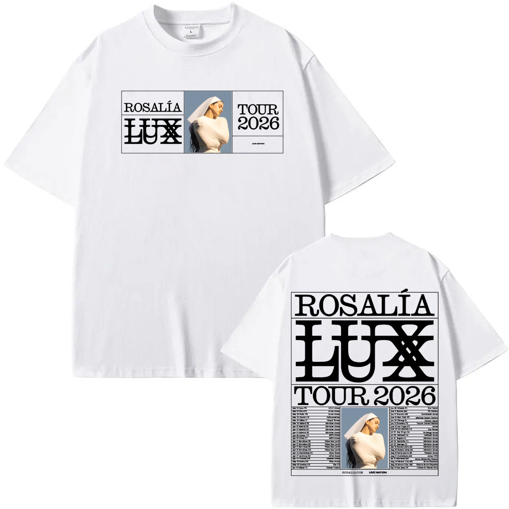 ROSALIA LUX Tour 2026 T-SHIRT  - огляд і ціна Summer Clothing Websites