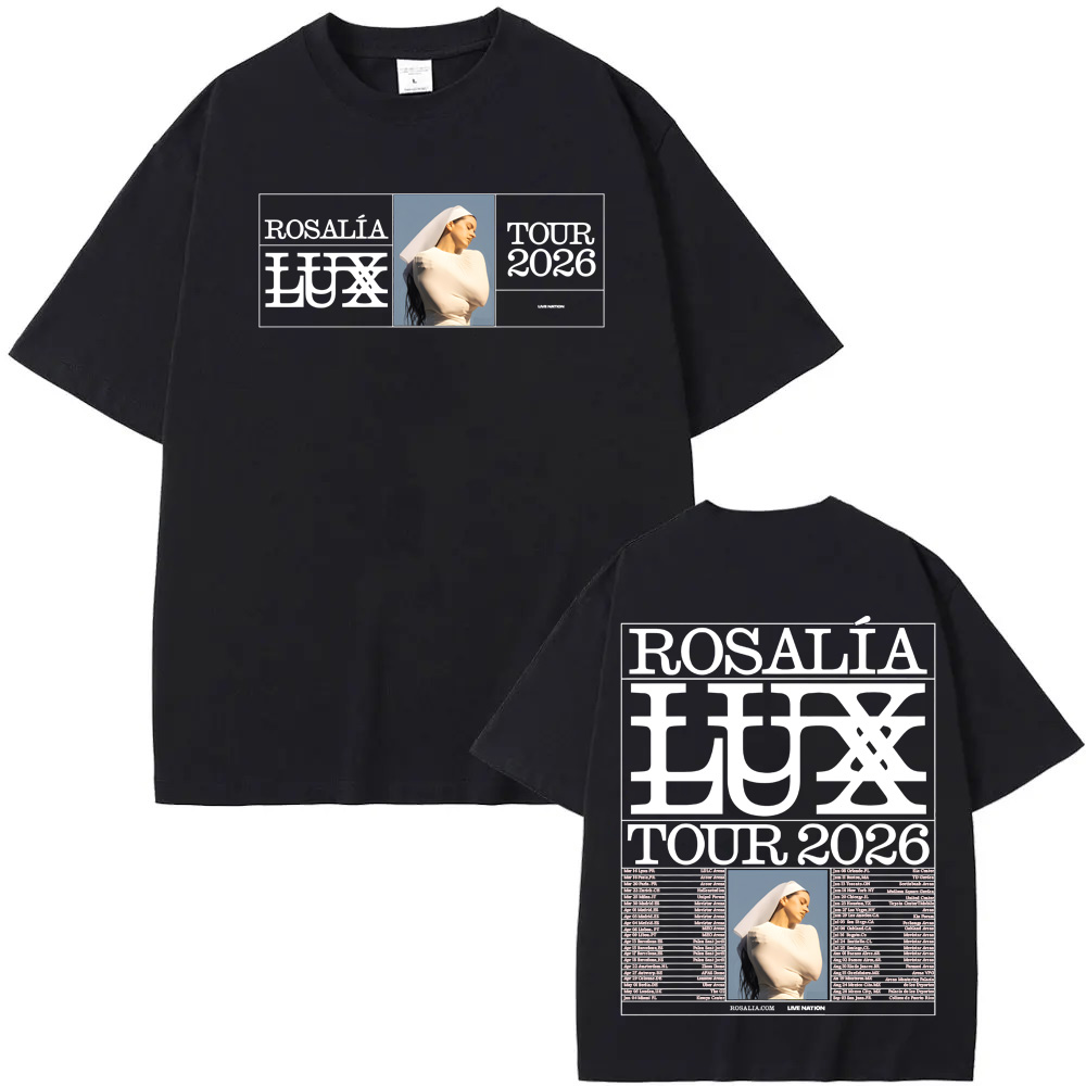 ROSALIA LUX Tour 2026 T-SHIRT  - огляд і ціна Summer Clothing Websites