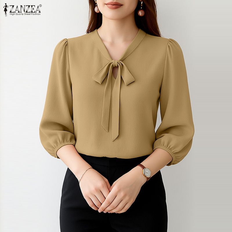 ZANZEA Woman Crinkled Texture  - огляд і ціна Summer De Clothing