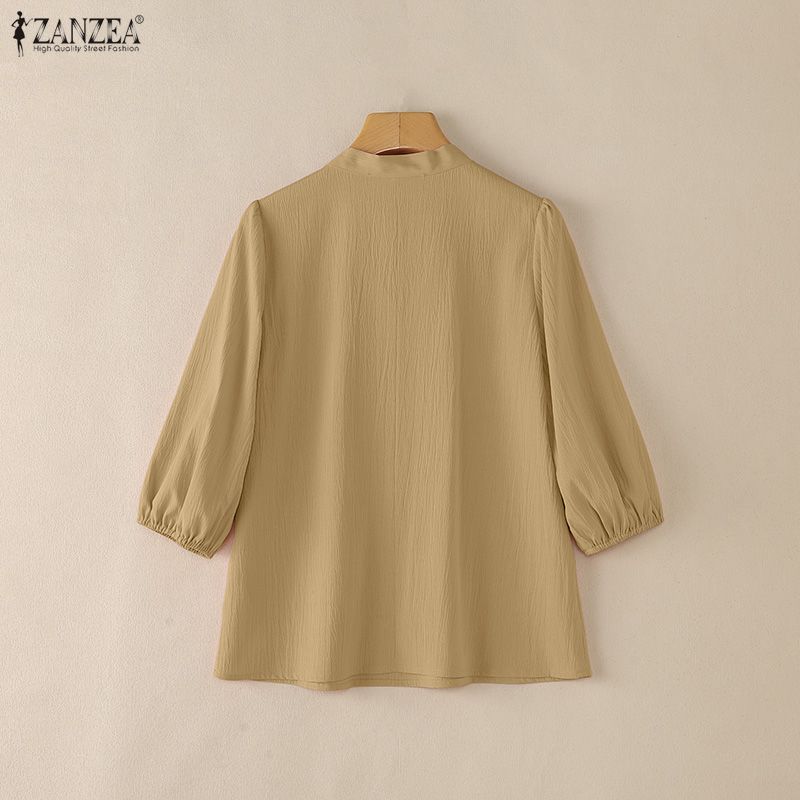 ZANZEA Woman Crinkled Texture  - огляд і ціна Summer De Clothing