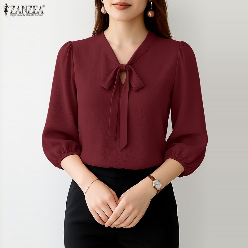 ZANZEA Woman Crinkled Texture  - огляд і ціна Summer De Clothing