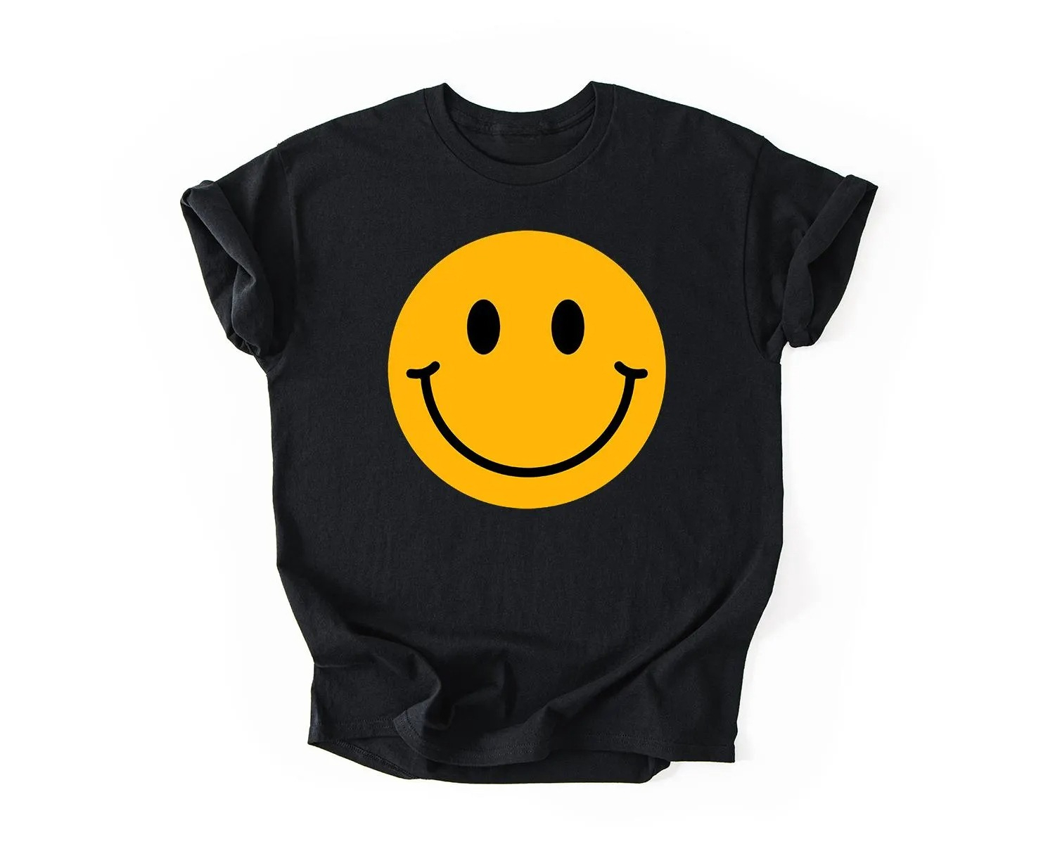 Smiley Face T-Shirt, Happy Fac - огляд і ціна Summer Clothing Vibes