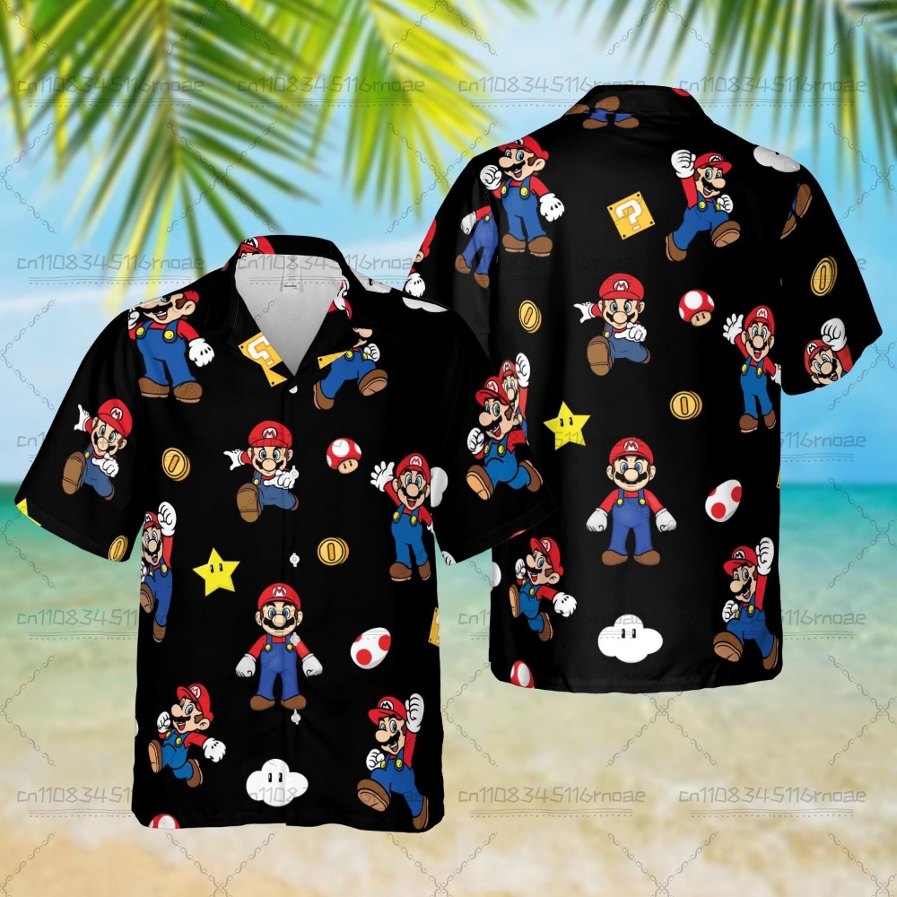 2026 Summer New Super Mario Me - огляд і ціна Xl Summer Clothing