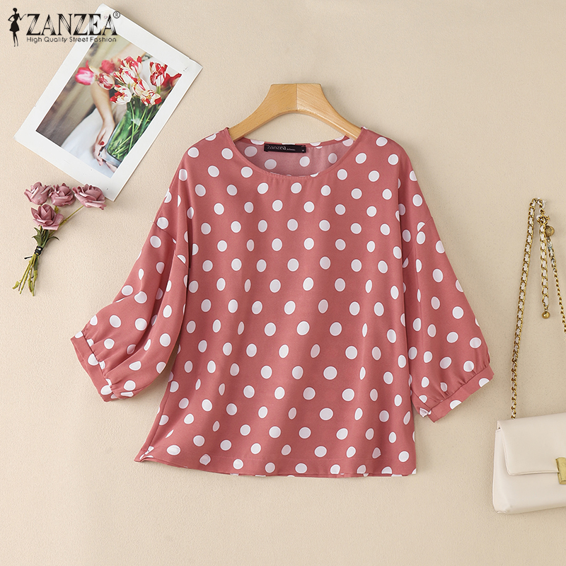 ZANZEA Woman Casual Polka Dot  - огляд і ціна Summer De Clothing