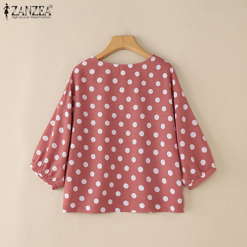 ZANZEA Woman Casual Polka Dot  - огляд і ціна Summer De Clothing