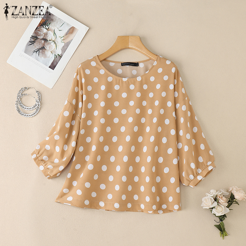 ZANZEA Woman Casual Polka Dot  - огляд і ціна Summer De Clothing
