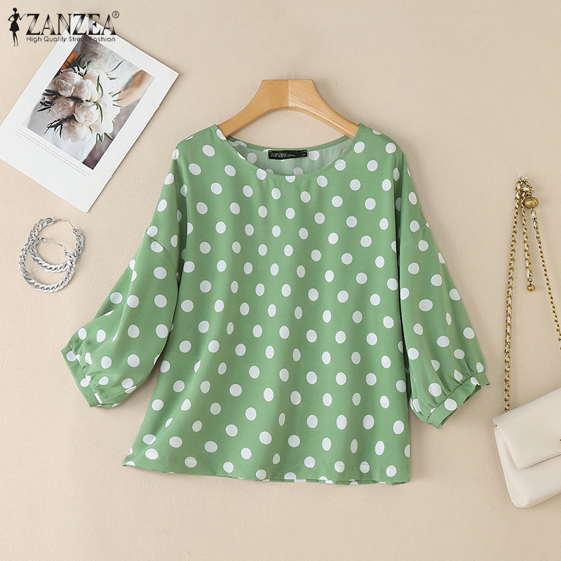 ZANZEA Woman Casual Polka Dot  - огляд і ціна Summer De Clothing