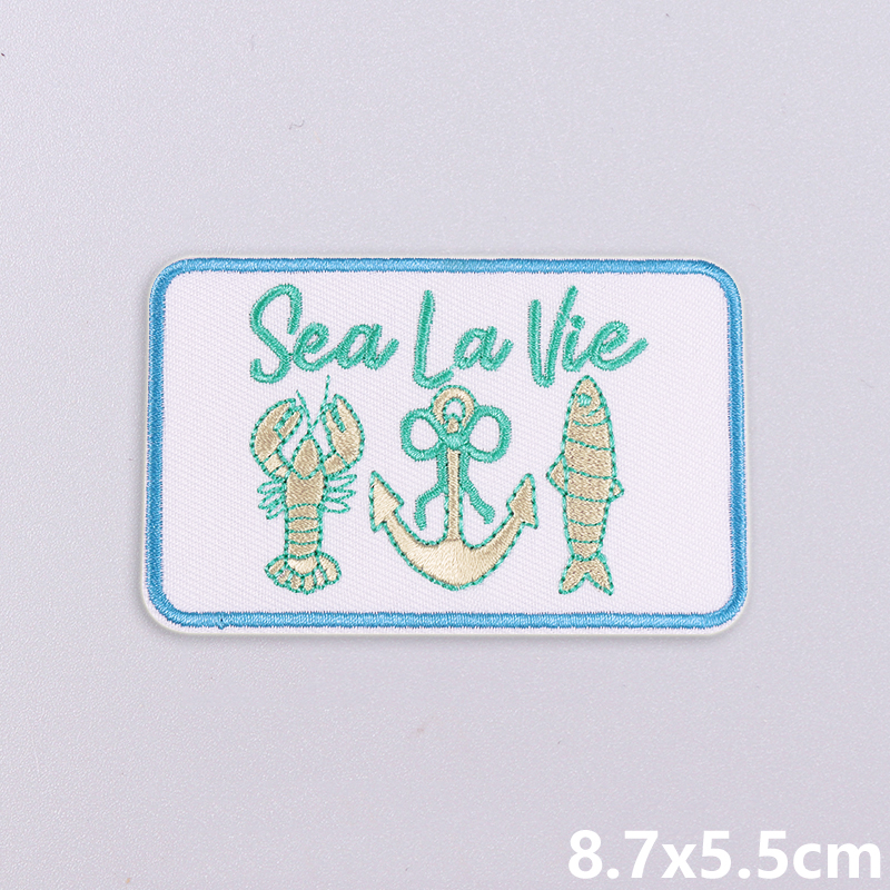 Summer Vibes Embroidered Patch - огляд і ціна Summer Clothing Vibes