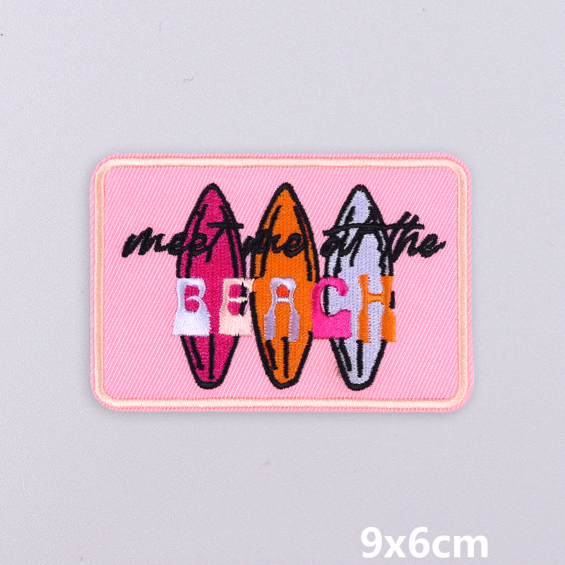 Summer Vibes Embroidered Patch - огляд і ціна Summer Clothing Vibes