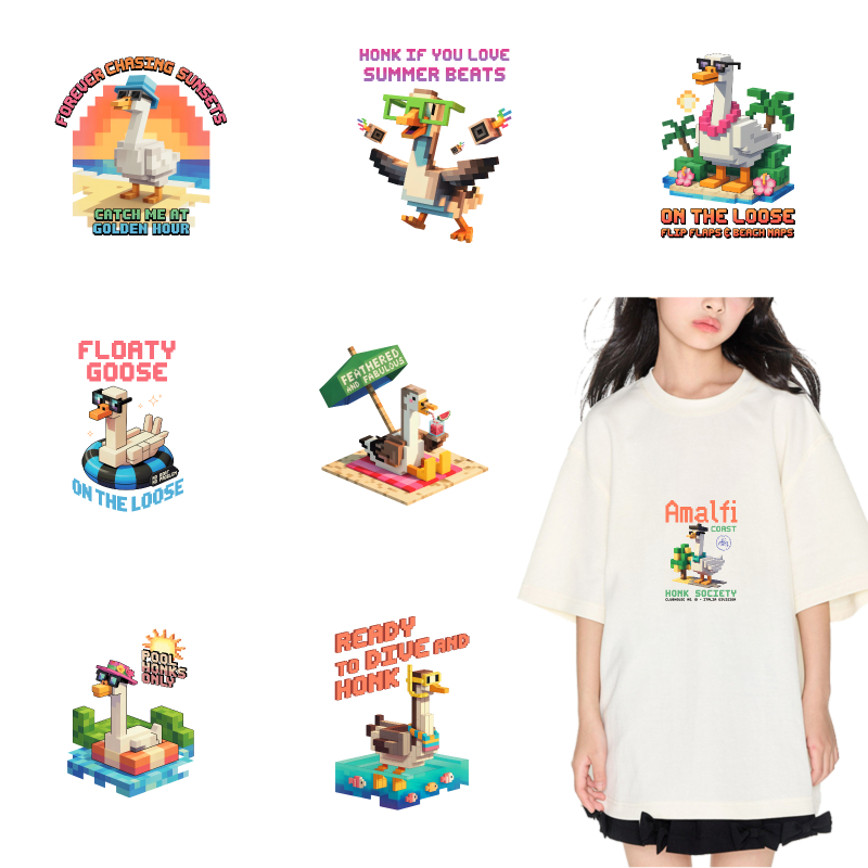 2PCS Amalfi Duck Summer Vibes  - огляд і ціна Summer Clothing Vibes