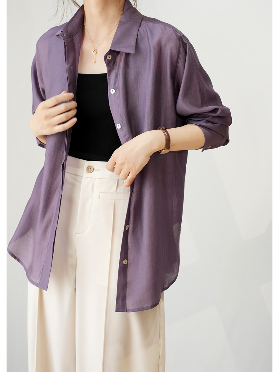Ladies Thin Shirt RAYON Wood F - огляд і ціна Summer Clothing Online