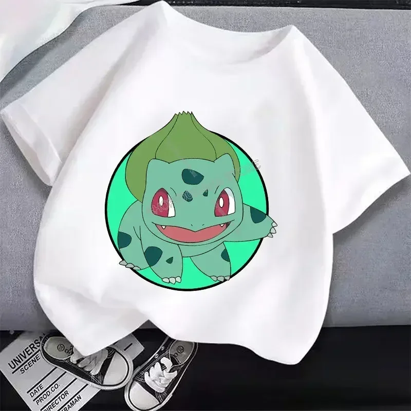 Pikachu Pokemon Cotton T Shirt - огляд і ціна Summer Clothing Kids Boys