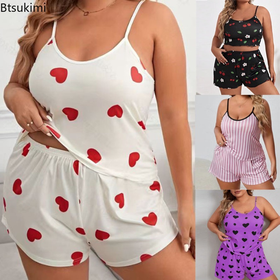 2026 Summer Women's Heart Prin - огляд і ціна Xl Summer Clothing