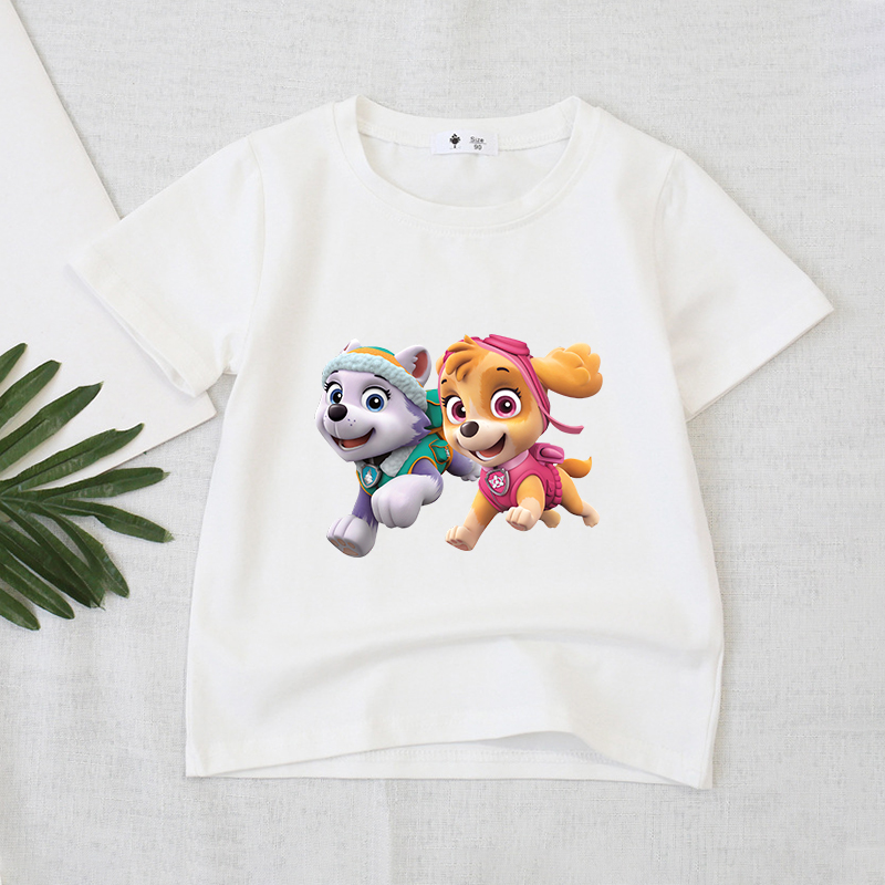 Paw Patrols Series T-Shirt Whi - огляд і ціна Summer Everest Clothing