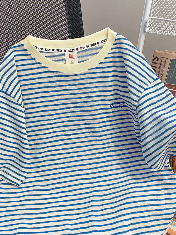 Unisex Pure Cotton Striped Sho - огляд і ціна Summer Clothing Outlet