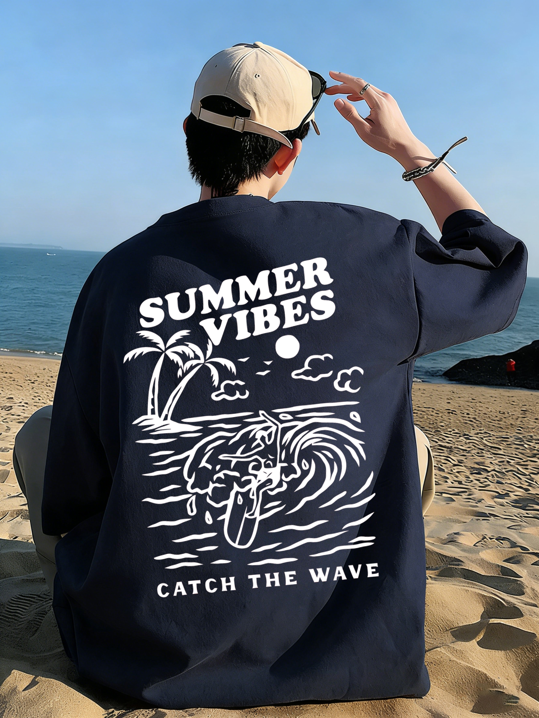 Summer Vibes Catch The Wave T- - огляд і ціна Summer Clothing Vibes