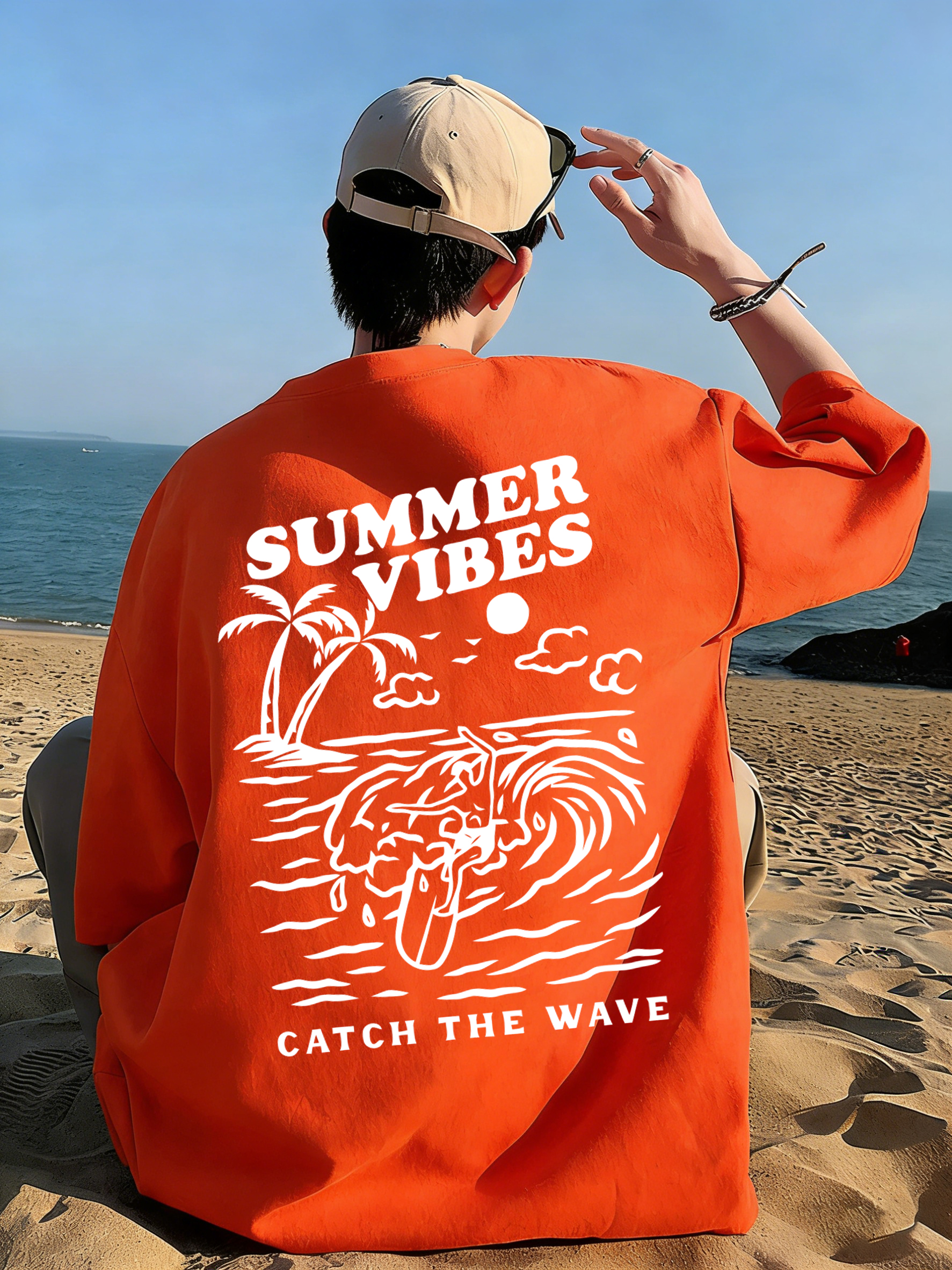 Summer Vibes Catch The Wave T- - огляд і ціна Summer Clothing Vibes