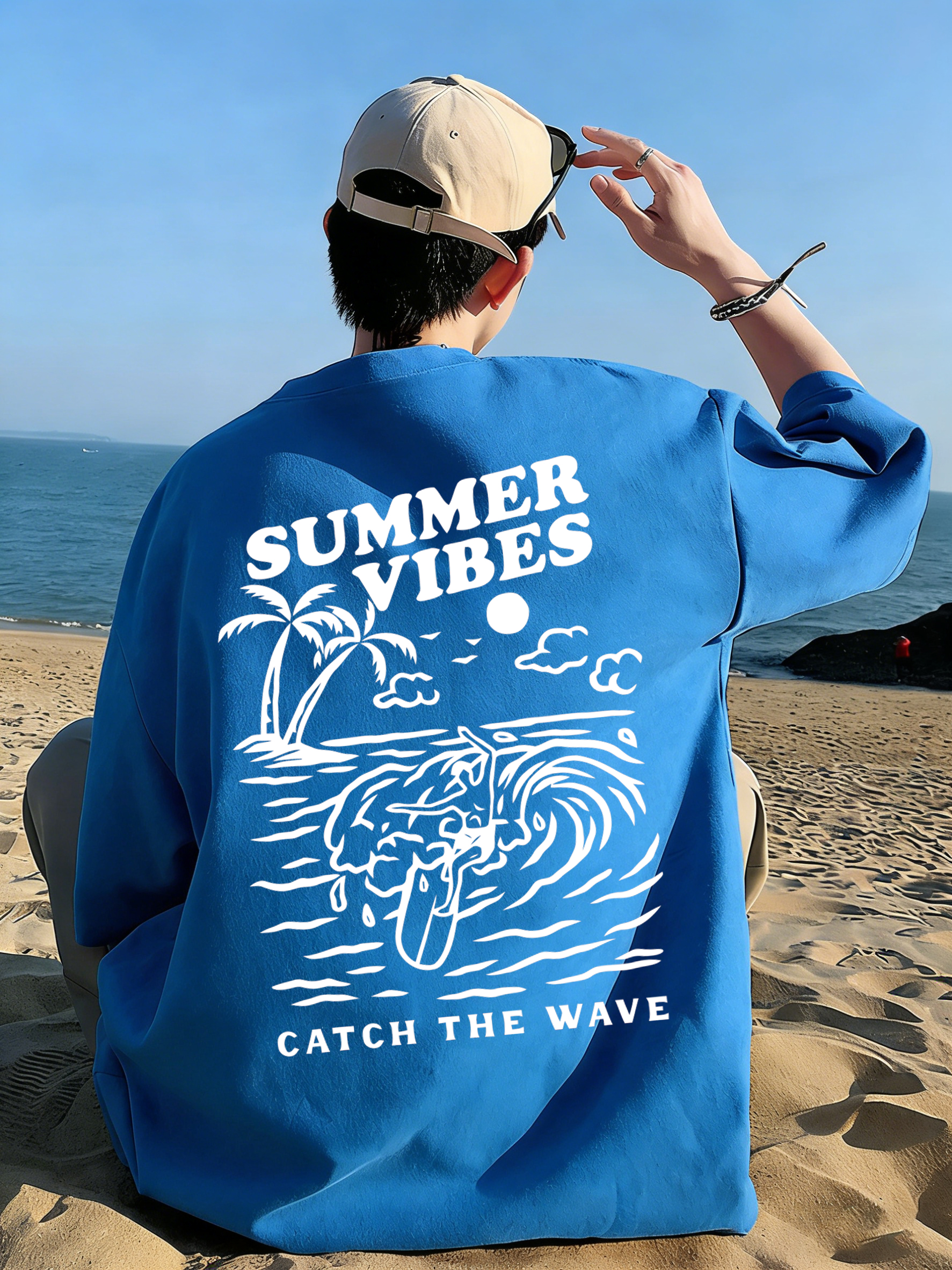 Summer Vibes Catch The Wave T- - огляд і ціна Summer Clothing Vibes