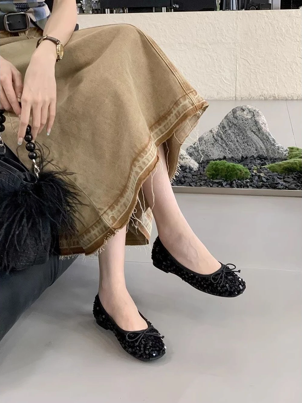 Evening Woman Flats Square Toe - огляд і ціна Summer Clothing Online