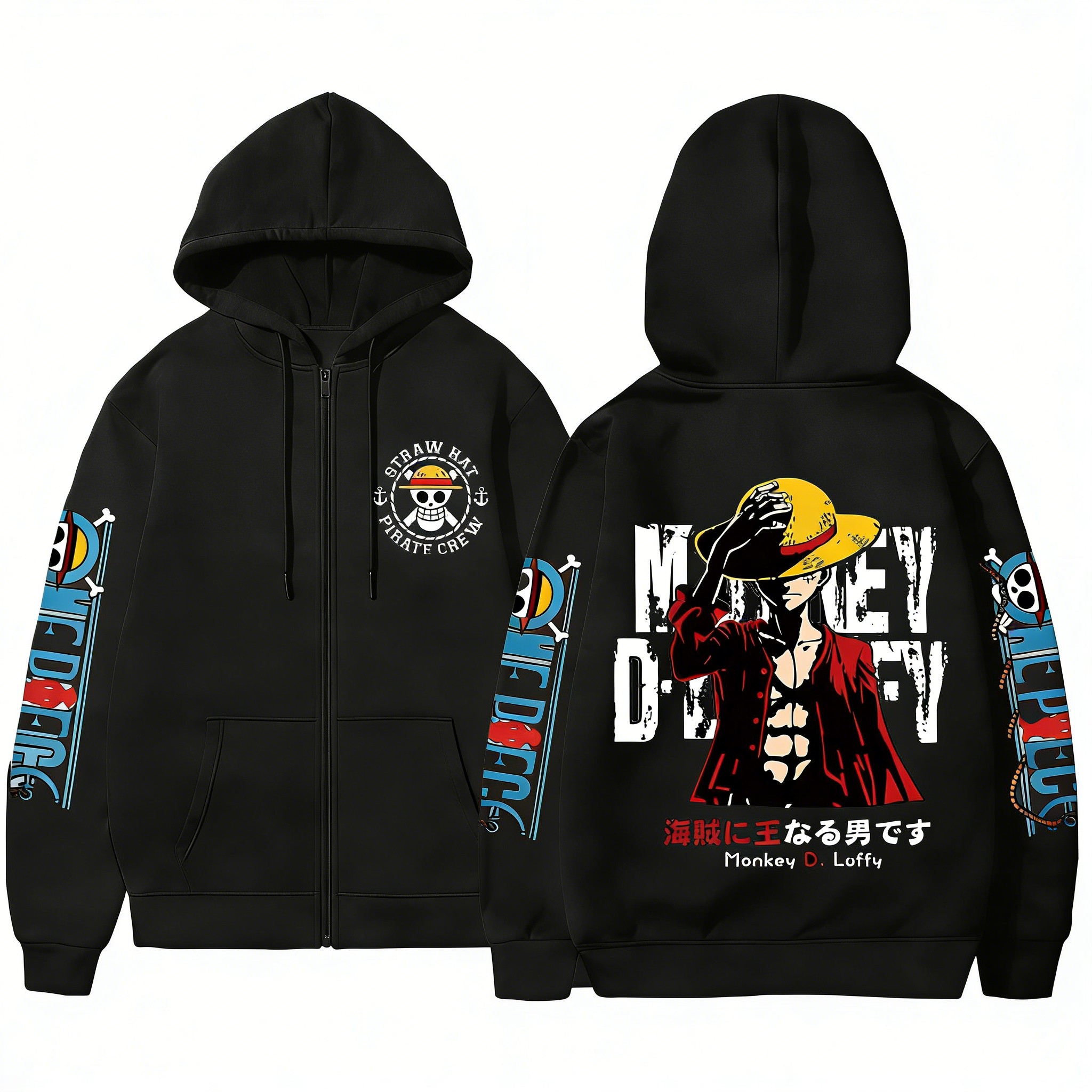 One Piece Anime Straw Hat Pira - огляд і ціна Crew Clothing Summer Jacket