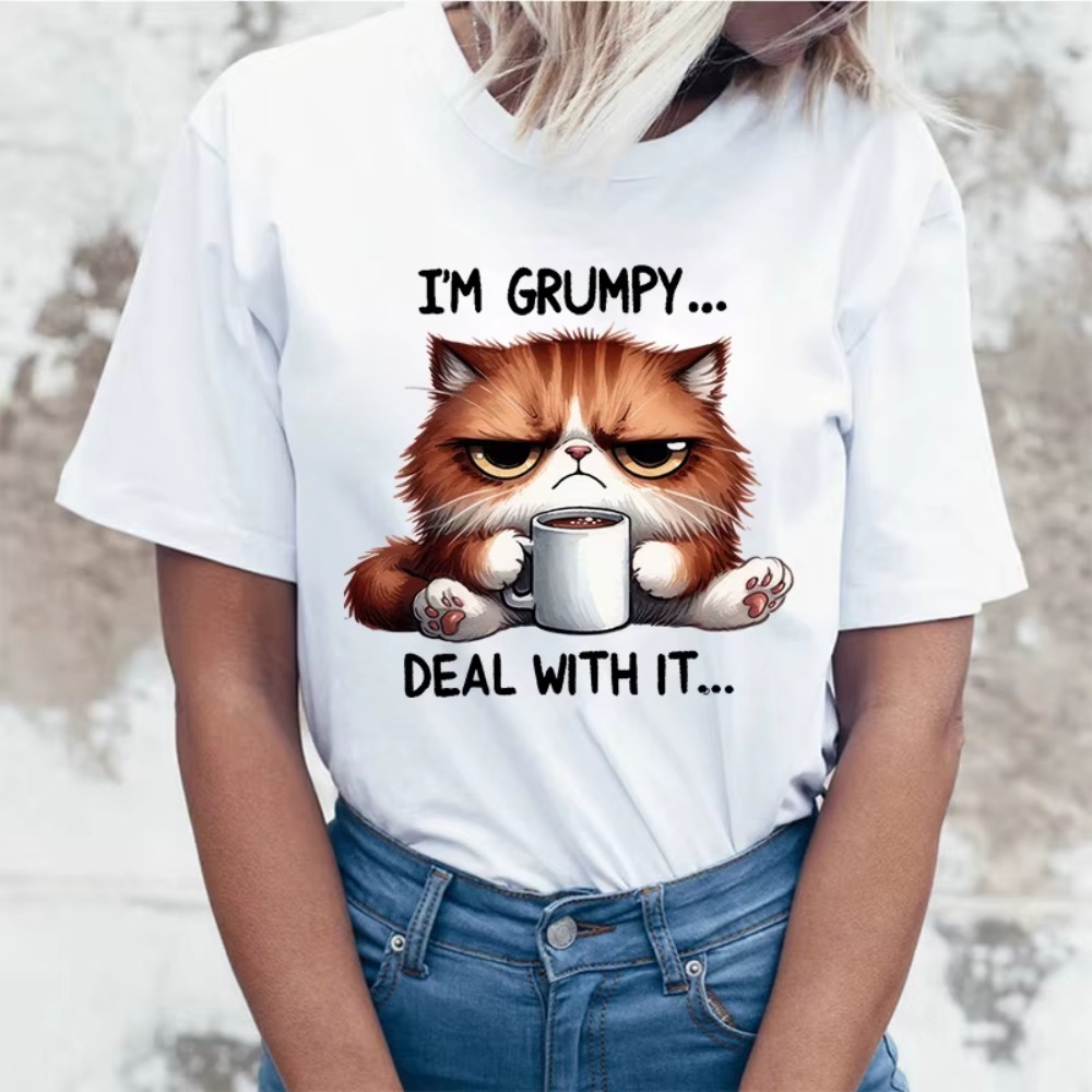 New Funny Cat I'M Grumpy Deal  - огляд і ціна Summer Clothing Deals