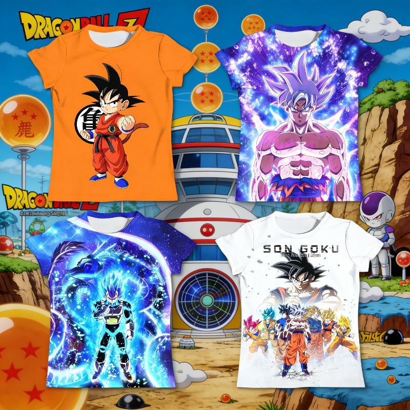 2026 Dragon Ball T Shirt Kids  - огляд і ціна Summer Clothing Kids Boys