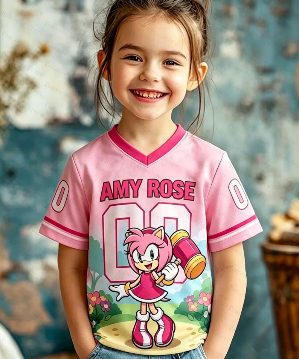 2026 The Hedgehog Kids T Shirt - огляд і ціна Summer Clothing Kids Boys